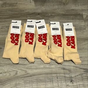 Happy Socks Good Karma Bundle (5) Pairs ( Unisex)